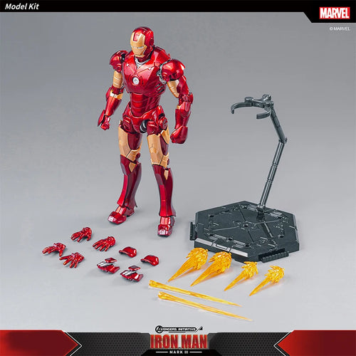 Marvel Iron Man MK3 Fondjoy Assemble Toy Iron Man Model 15cm ABS