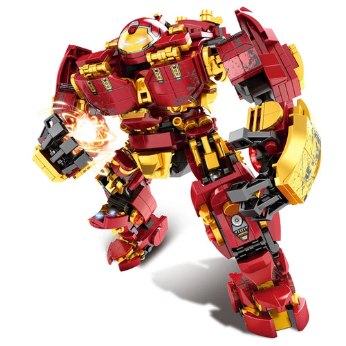 600+Pcs Superheroes Building Blocks Iron Man Toys Robot Model Bricks