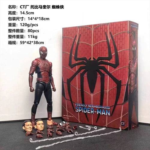 Ct Spider-Man S.H.F Classic Tobey Maguire Spiderman Shf Anime Action