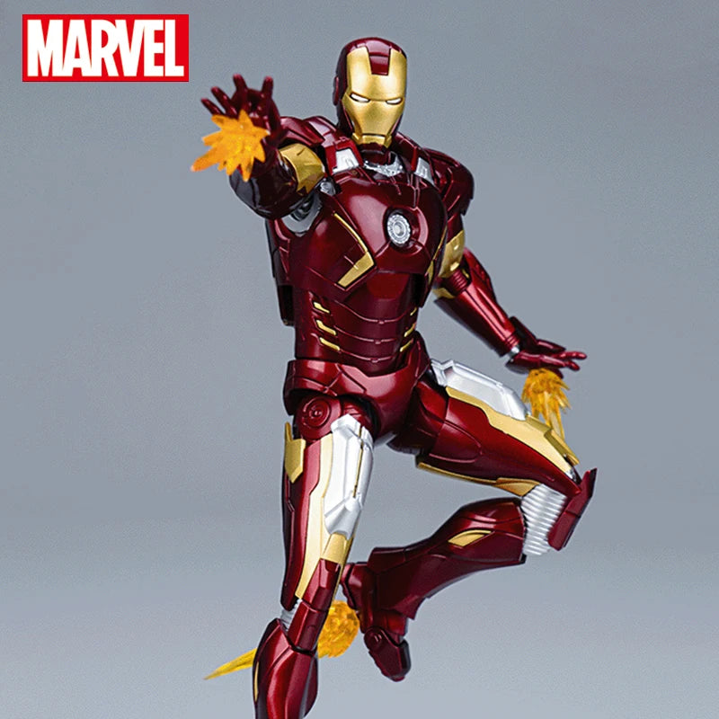 Fondjoy Marvel Iron Man MK7 Assemble Toy Iron Man Model 15cm ABS