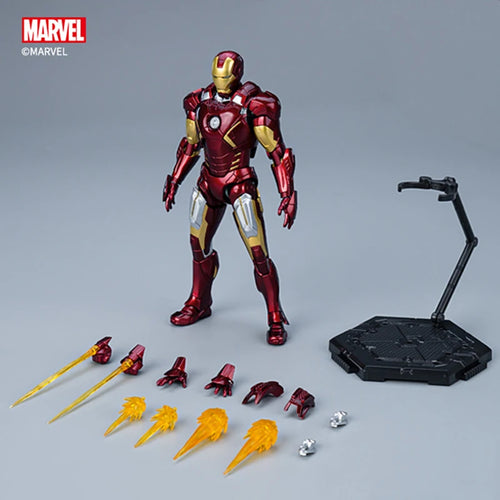 Fondjoy Marvel Iron Man MK7 Assemble Toy Iron Man Model 15cm ABS