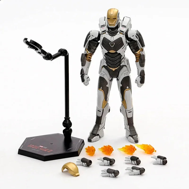 ZD Toys Iron Man Series Blacklash Figures 1/10 MK33 MK39 MK17