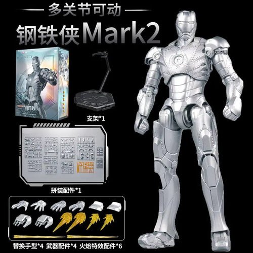 1:7 Original FondJoy Iron Man MK42 MK43MK5 MK6 MK7 DIY Toys Action