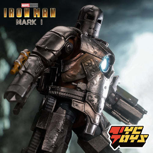 ZD Original Iron Man MK30 Blue Steel 1/10 Iron Patriot MK3 Marvel