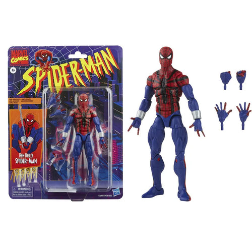 KO ML Legends Classic Spider Web Spiderman Action Figures Toy 6 Inch