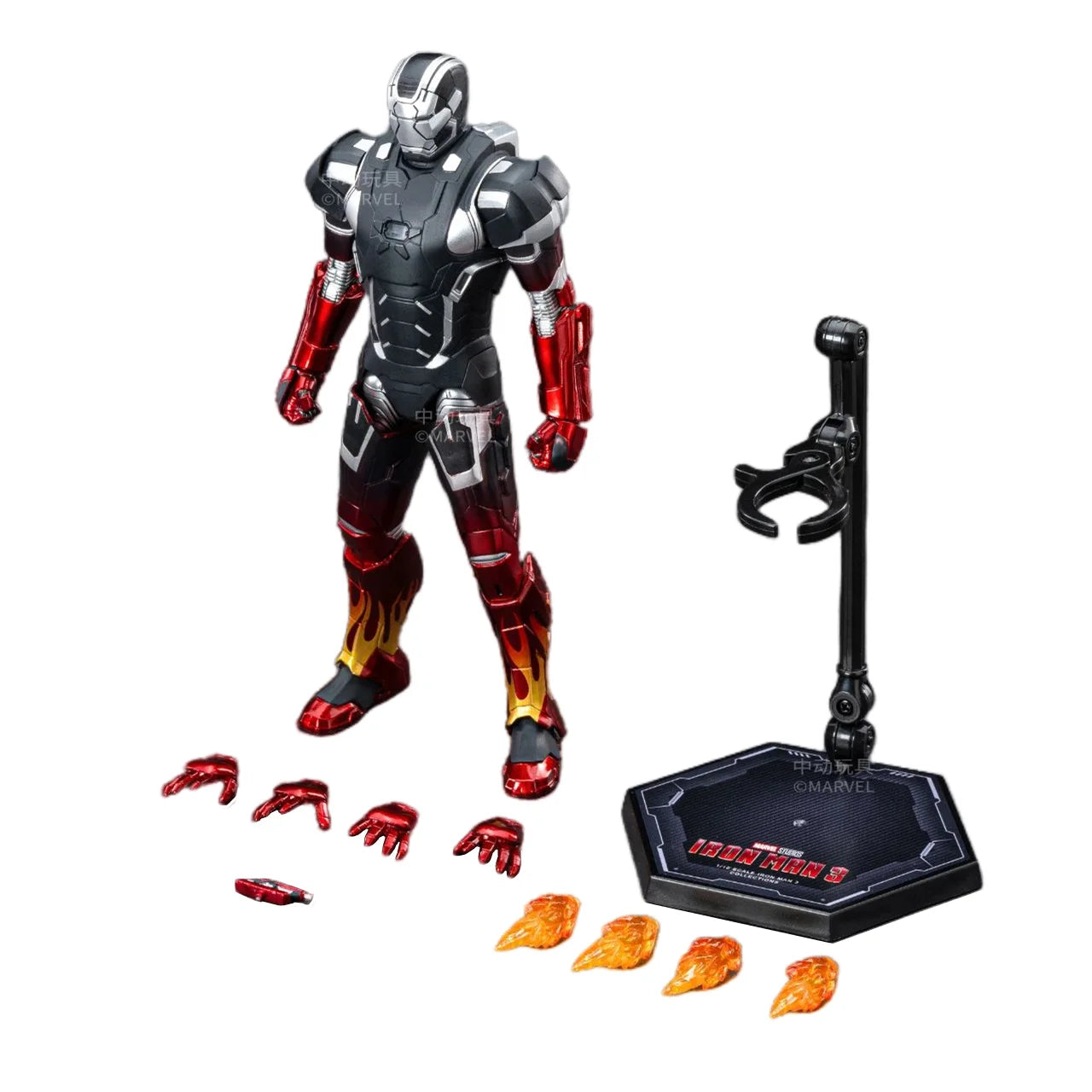 ZD Iron Man Figure Legends Iron Man Mk41 Mk47 Tank MK24 Iron Patriot