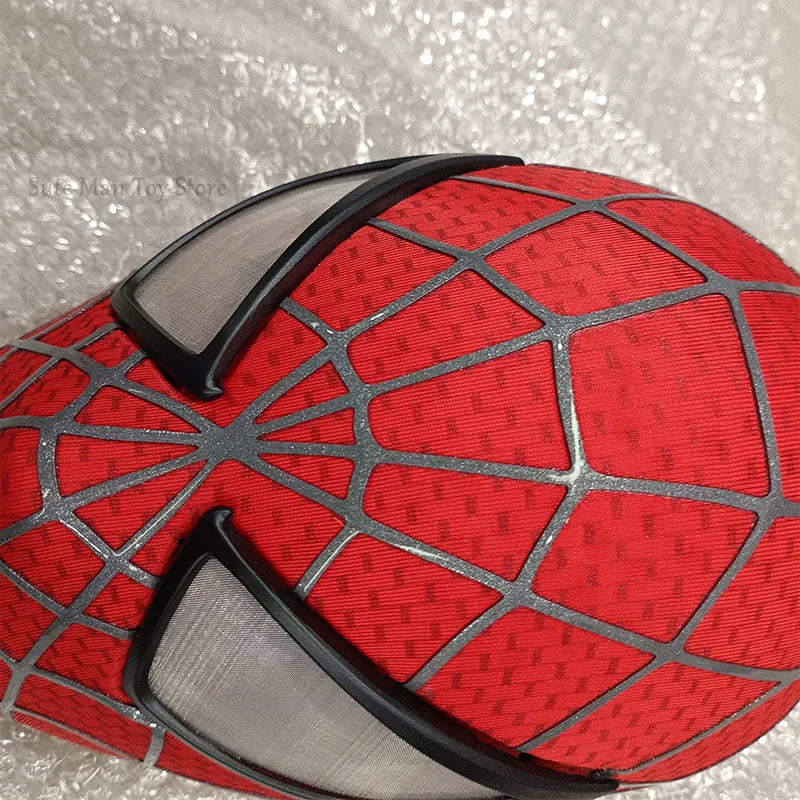 Spiderman Marvel 1/1 3D Spider-Man Tobey Mask Halloween Cosplay
