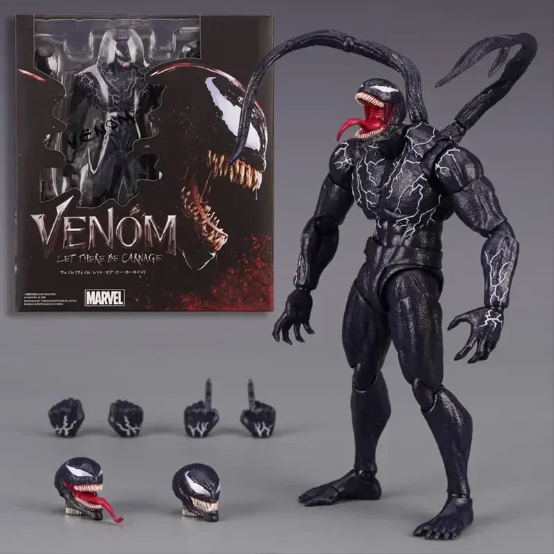 New Marvel Venom Shf Legends 20cm Action Figure Joint Movable Toys
