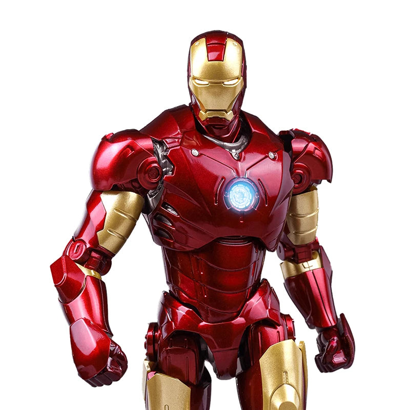 Marvel Iron Man MK3 Fondjoy Assemble Toy Iron Man Model 15cm ABS
