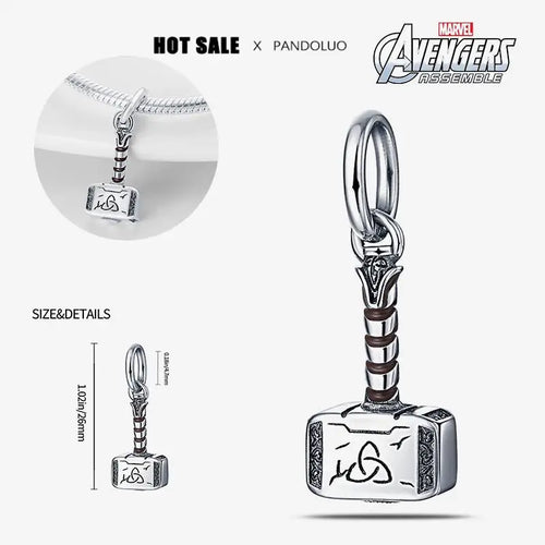 NEW Disney Marvel Series Iron Man Spiderman Charm Beads Fits Charms