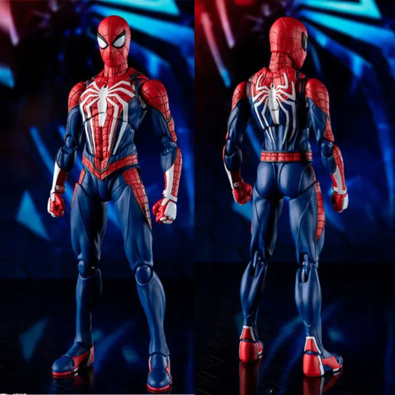 PS4 Spiderman Figure Avengers Spider Man Action Figures Upgrade Suit