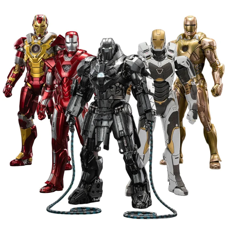 ZD Toys Iron Man Series Blacklash Figures 1/10 MK33 MK39 MK17