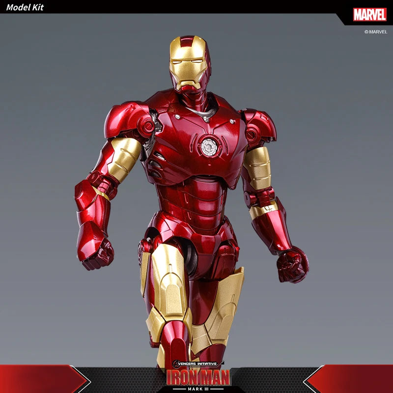 Marvel Iron Man MK3 Fondjoy Assemble Toy Iron Man Model 15cm ABS