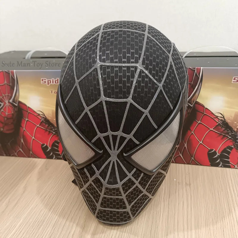 Spiderman Marvel 1/1 3D Spider-Man Tobey Mask Halloween Cosplay