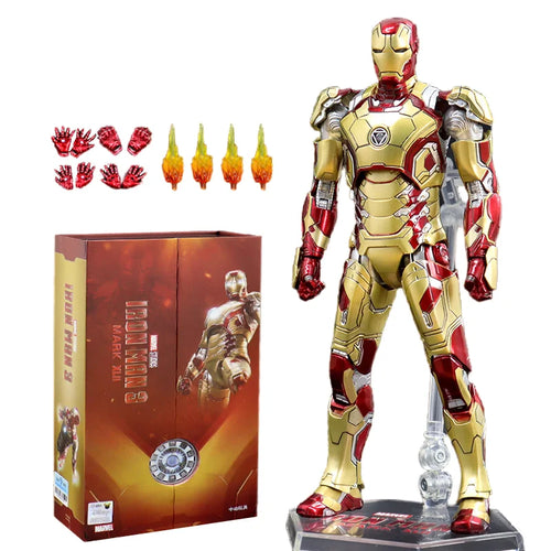 ZD Iron Man Figure Legends Iron Man Mk41 Mk47 Tank MK24 Iron Patriot