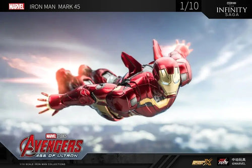 ZD Original Iron Man MK30 Blue Steel 1/10 Iron Patriot MK3 Marvel