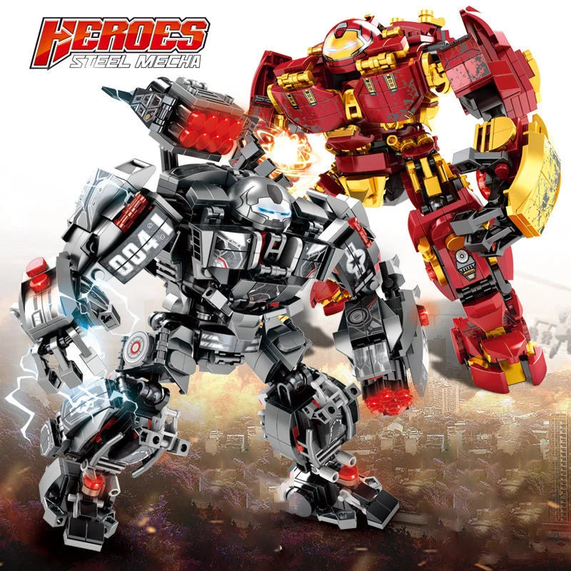 600+Pcs Superheroes Building Blocks Iron Man Toys Robot Model Bricks
