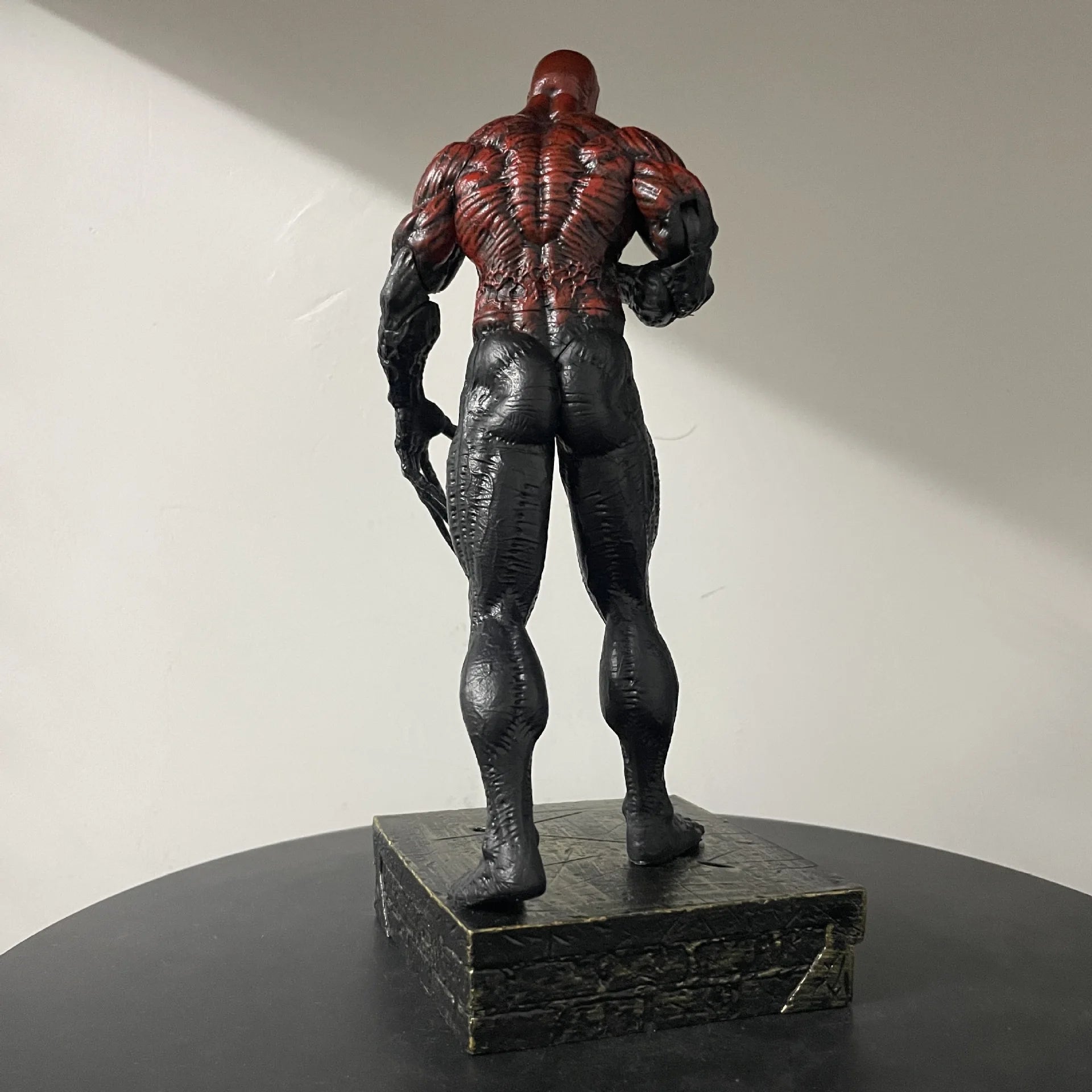 26cm Venom Symbiote Action Figure Toys With 2 replaceable head