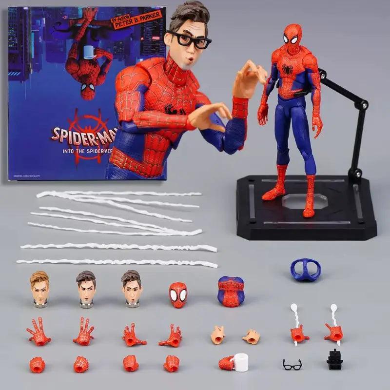 New ML Legends Spiderman Figure Spider-Man Into The Spider-Verse Sv