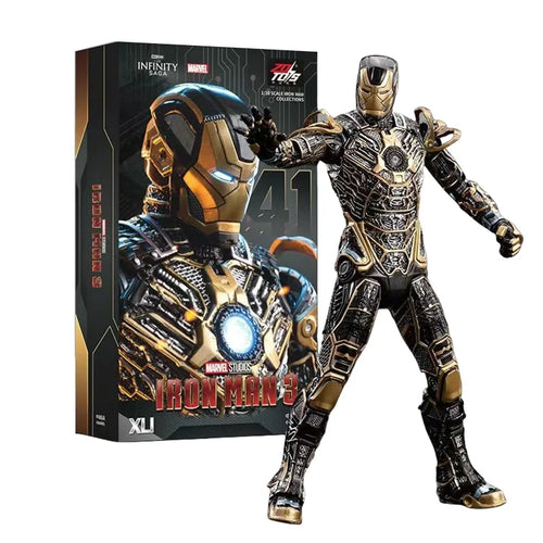 ZD Iron Man Figure Legends Iron Man Mk41 Mk47 Tank MK24 Iron Patriot