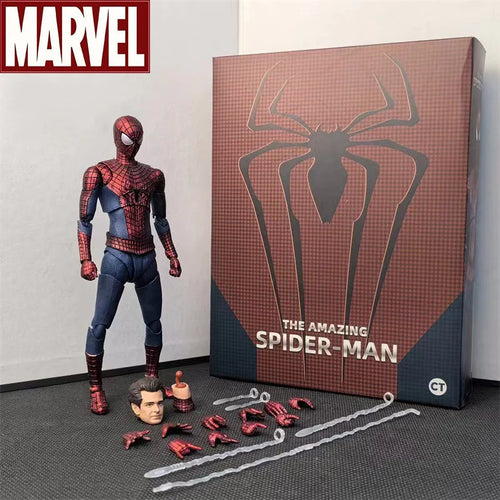 Shf Garfield Spider Man Action Figure Toys Ct Version High Quality