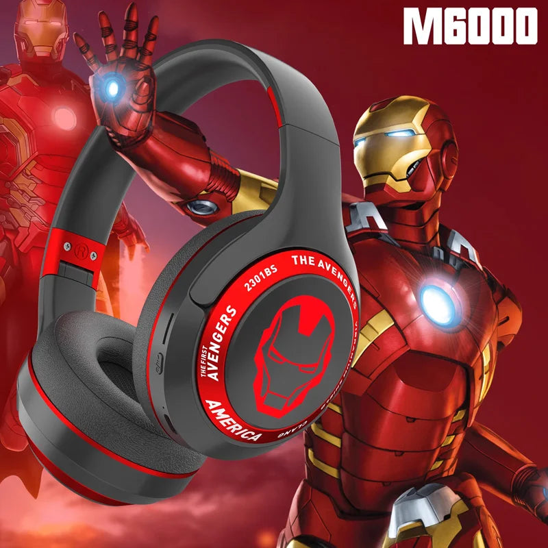 Marvel Spider Man Bluetooth Eagles Over ear Foldable Computer Wireless