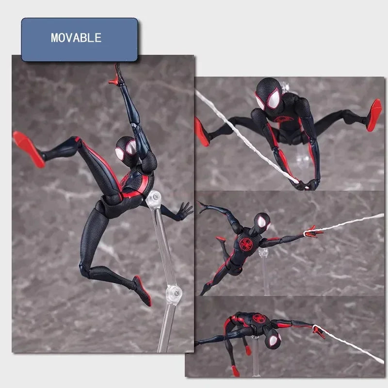 Shf Anime Spider-man Figuarts Miles Morales Gwen Action Figures Gwen