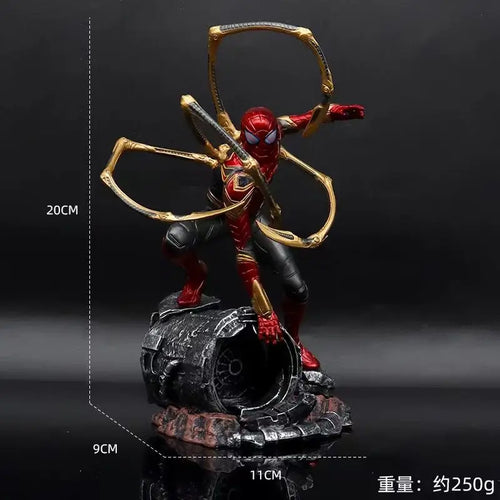 Hot Toys Marvel Spider Man Superhero Spiderman Action Figure 18cm