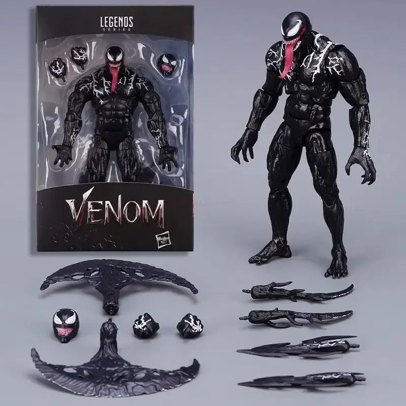 New Marvel Venom Shf Legends 20cm Action Figure Joint Movable Toys