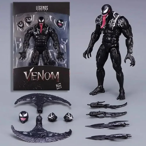 New Marvel Venom Shf Legends 20cm Action Figure Joint Movable Toys