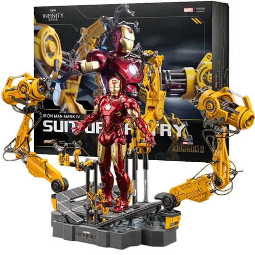 ZD Original Iron Man SUIT-UP GANTRY 1/10 Marvel Legend Demolition