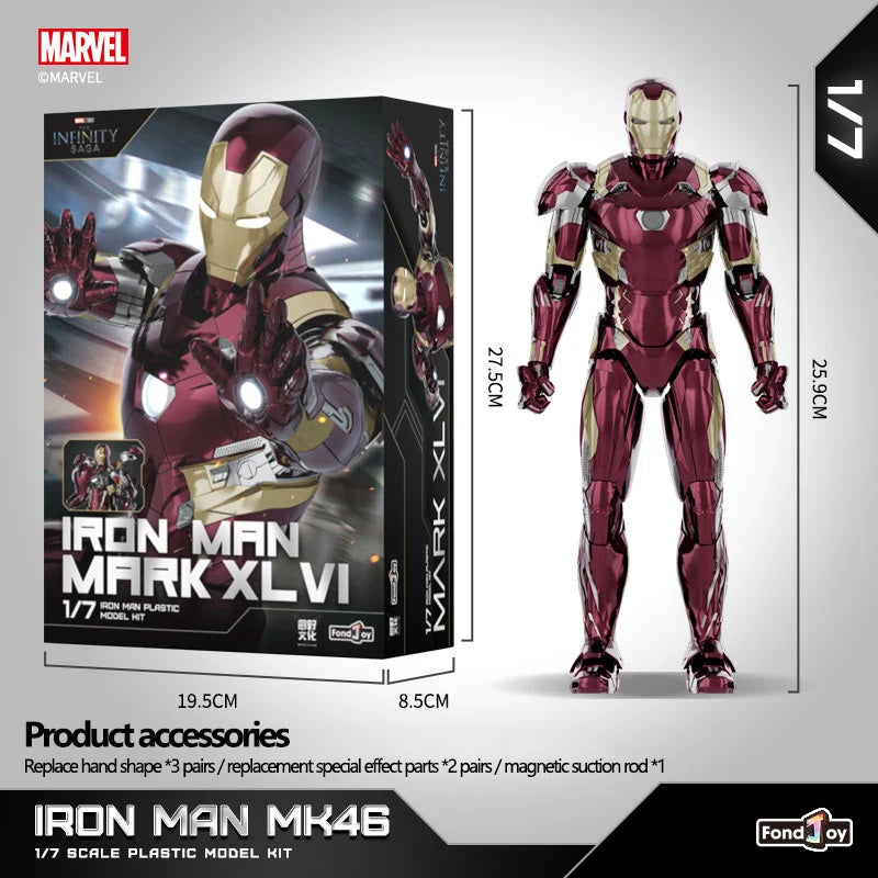 Fondjoy Marvel Iron Man MK46 Assembled Model 10in 1/7 scale Action