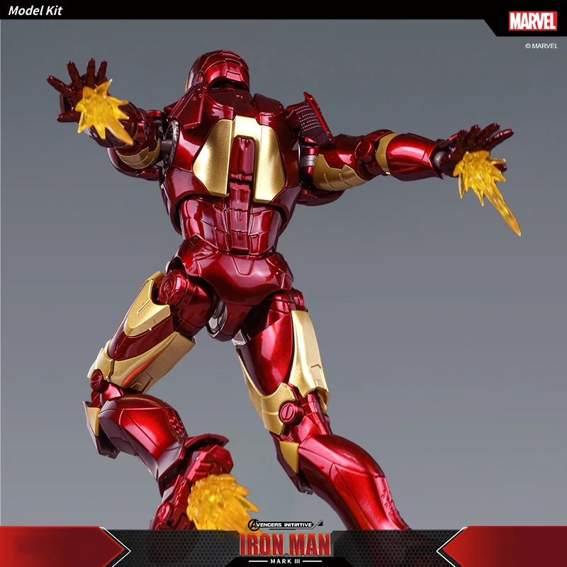 Marvel Iron Man MK3 Fondjoy Assemble Toy Iron Man Model 15cm ABS