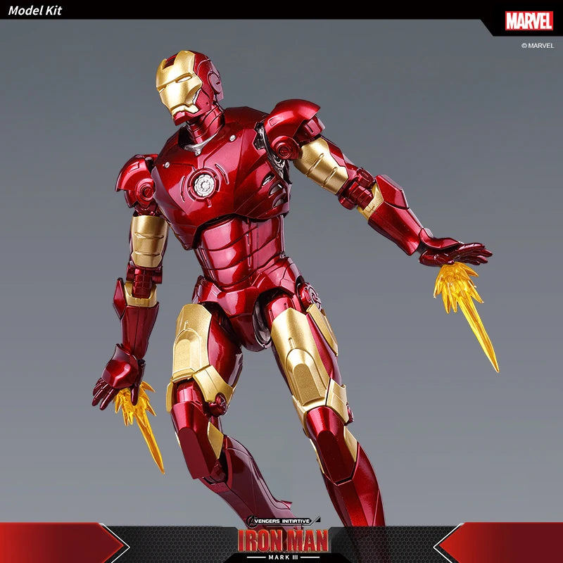Marvel Iron Man MK3 Fondjoy Assemble Toy Iron Man Model 15cm ABS