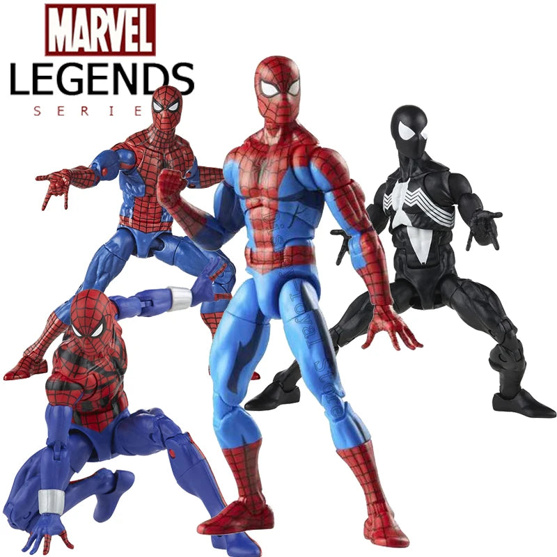 KO ML Legends Classic Spider Web Spiderman Action Figures Toy 6 Inch