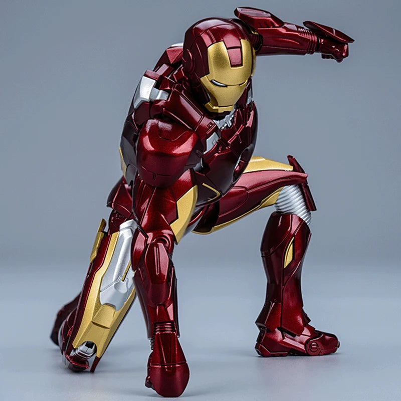 Fondjoy Marvel Iron Man MK7 Assemble Toy Iron Man Model 15cm ABS