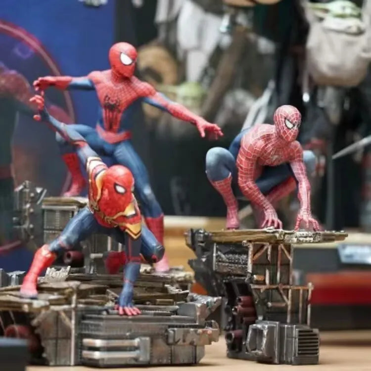 23cm Spider Man Figure Spiderman Anime Figurine Pvc Model Collection