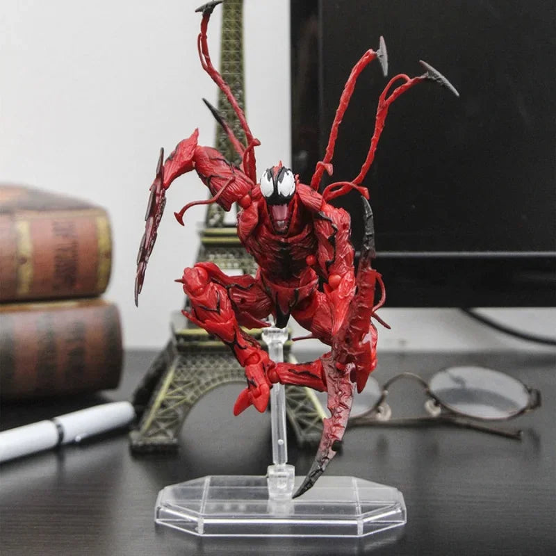 AMAZING YAMAGUCHI Carnage Venom KAIYODO Spider Man Legends Action