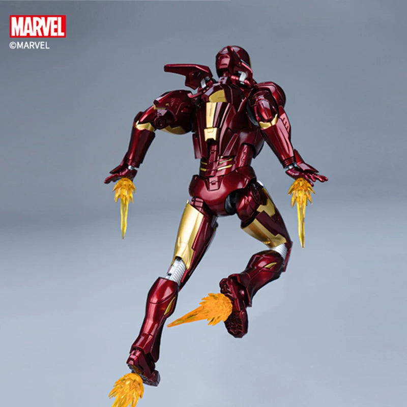 Fondjoy Marvel Iron Man MK7 Assemble Toy Iron Man Model 15cm ABS