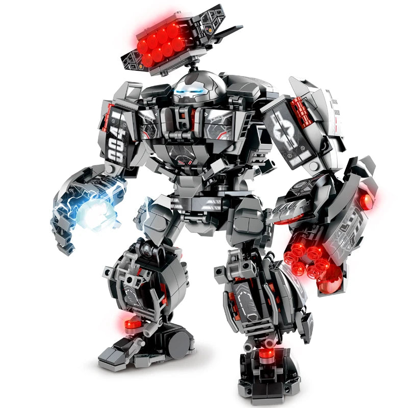 600+Pcs Superheroes Building Blocks Iron Man Toys Robot Model Bricks