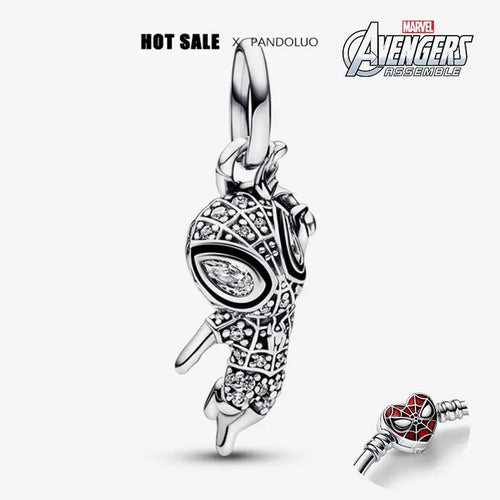 NEW Disney Marvel Series Iron Man Spiderman Charm Beads Fits Charms