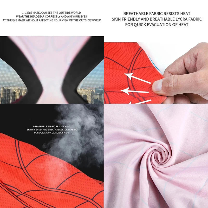 Spiderman Mask Superhero Miles Morales Peter Parker Spider Man Cosplay