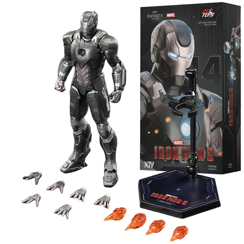 Original ZD Toys Iron Man Tony Stark MK9 MK14 MK12 MK27 MK15 MK35 MK22