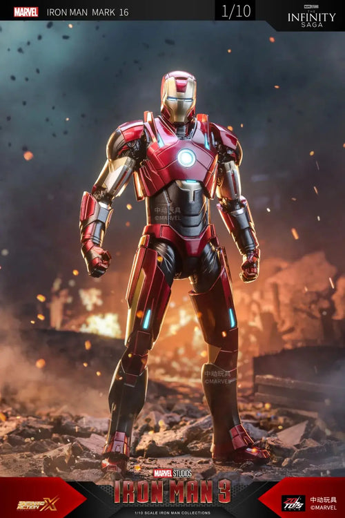 Original ZD Toys Iron Man Tony Stark MK9 MK14 MK12 MK27 MK15 MK35 MK22