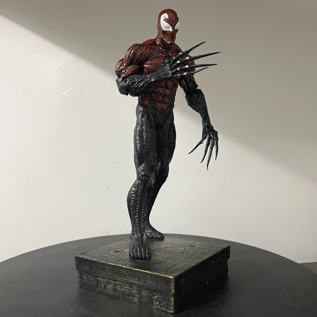 26cm Venom Symbiote Action Figure Toys With 2 replaceable head