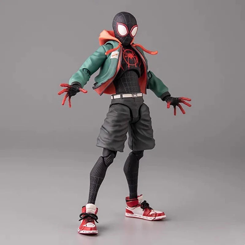 Miles Morales Spider Man Action figures 15cm Multi-Accessories Super
