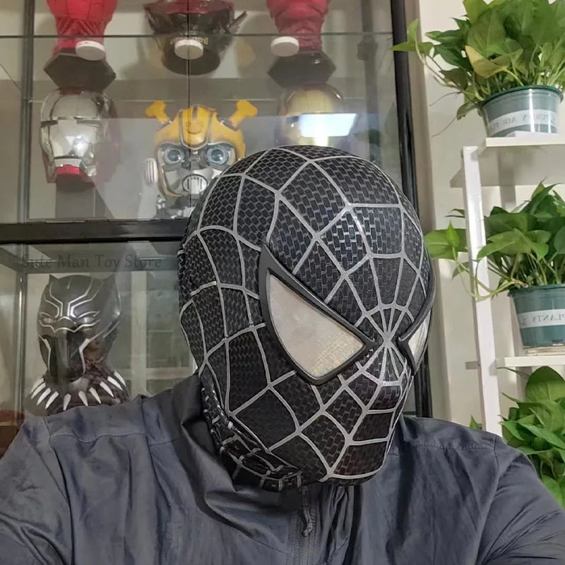 Spiderman Marvel 1/1 3D Spider-Man Tobey Mask Halloween Cosplay