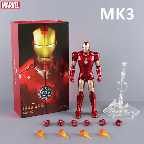 ZD Iron Man Figure Legends Iron Man Mk41 Mk47 Tank MK24 Iron Patriot