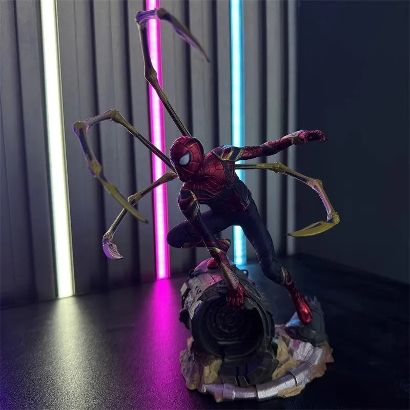 Hot Toys Marvel Spider Man Superhero Spiderman Action Figure 18cm