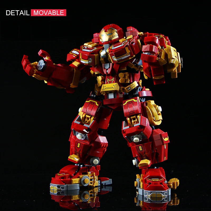New 2000+Pcs Marvel Toys Building Blocks Avengers Iron Man Superheroes